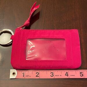Vera Bradley Fuchsia ID Holder